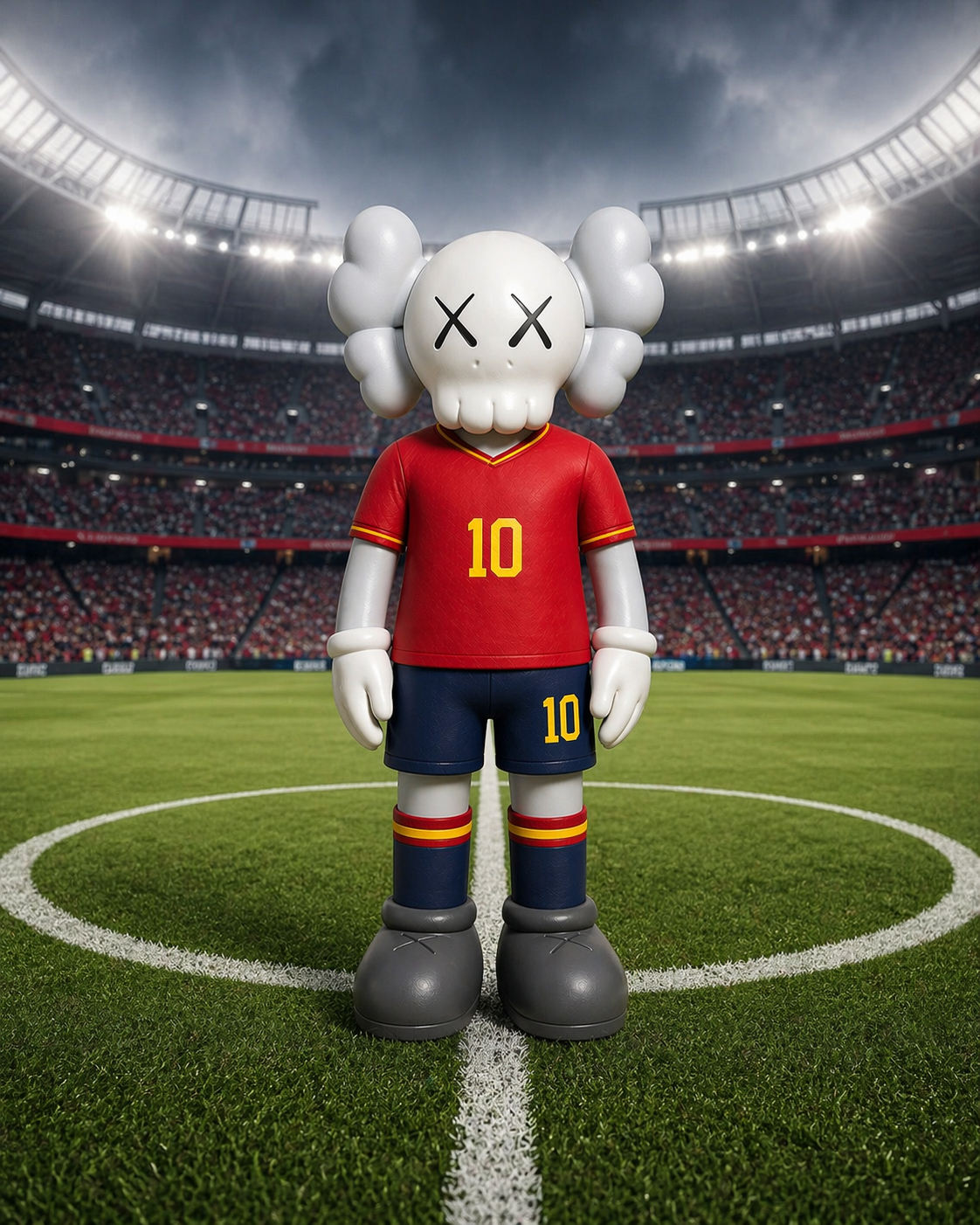 Soccer Edition Companion Figure (2FT) – National Team Colorway Collectible (Multiple Variations)