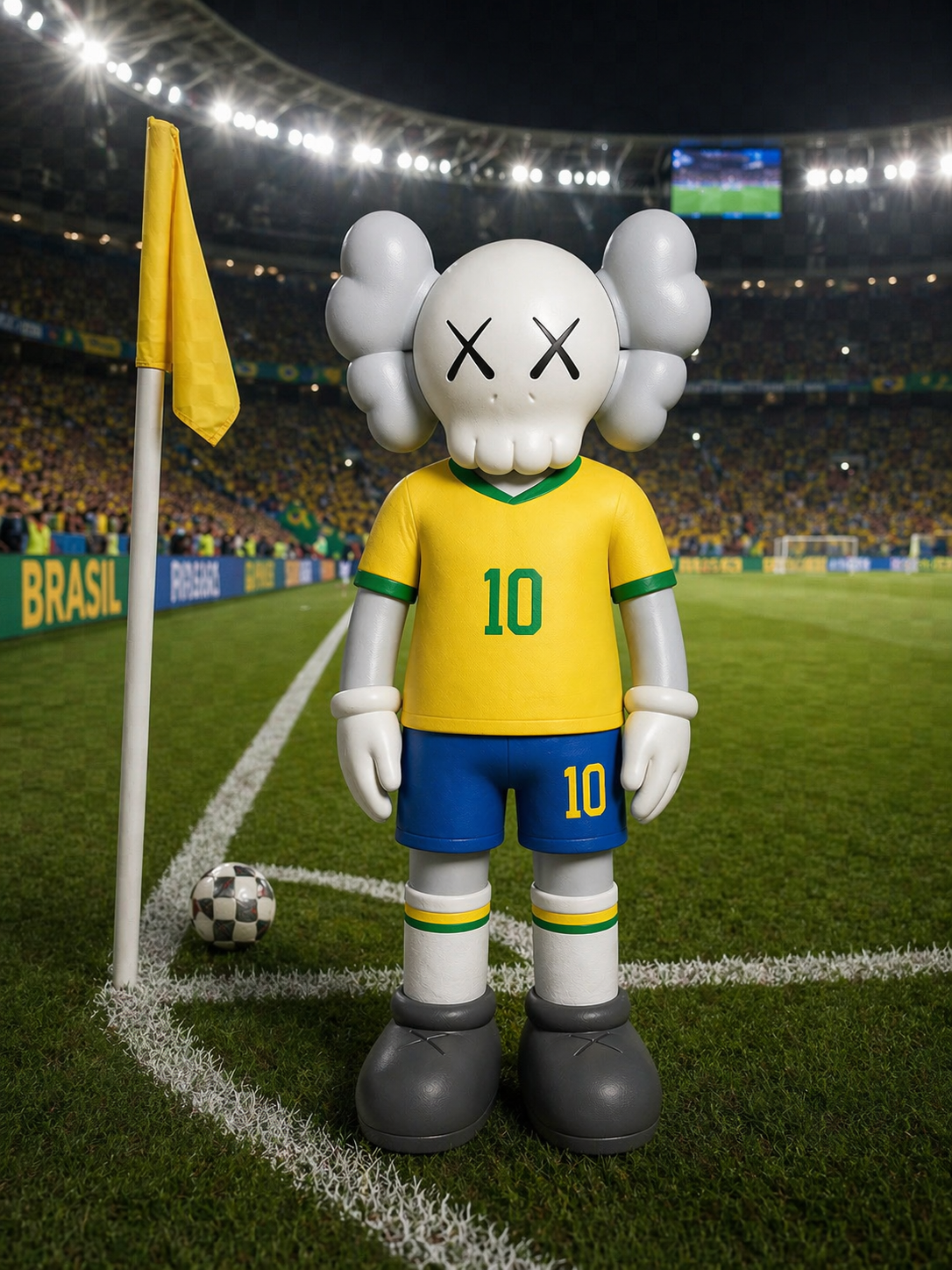 Soccer Edition Companion Figure (2FT) – National Team Colorway Collectible (Multiple Variations)