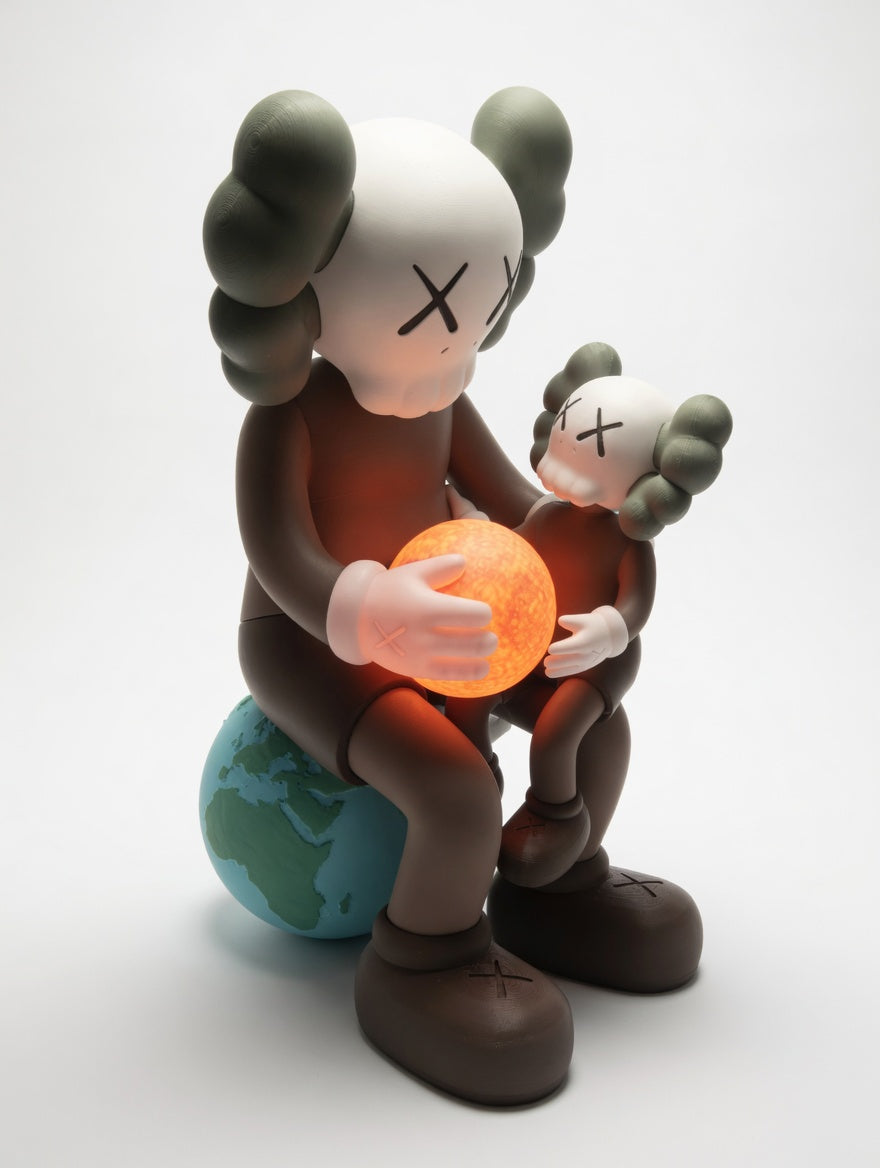 Moonlight Companion Figure (2FT) – Premium Designer Collectible Lamp Statue