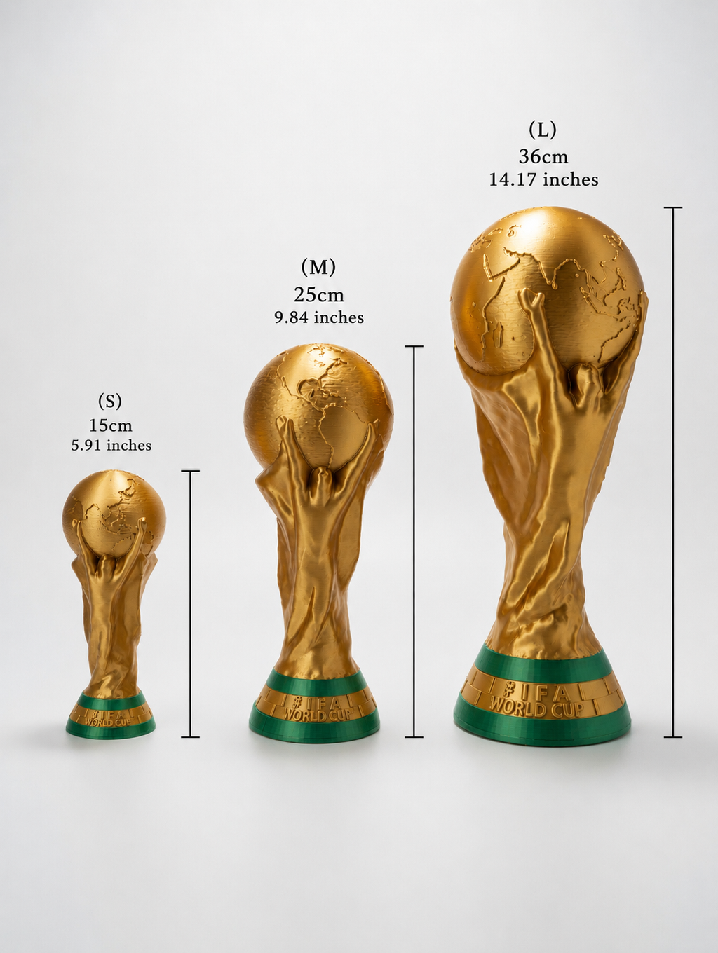 World Cup Trophy Replica - Premium Soccer Collectible