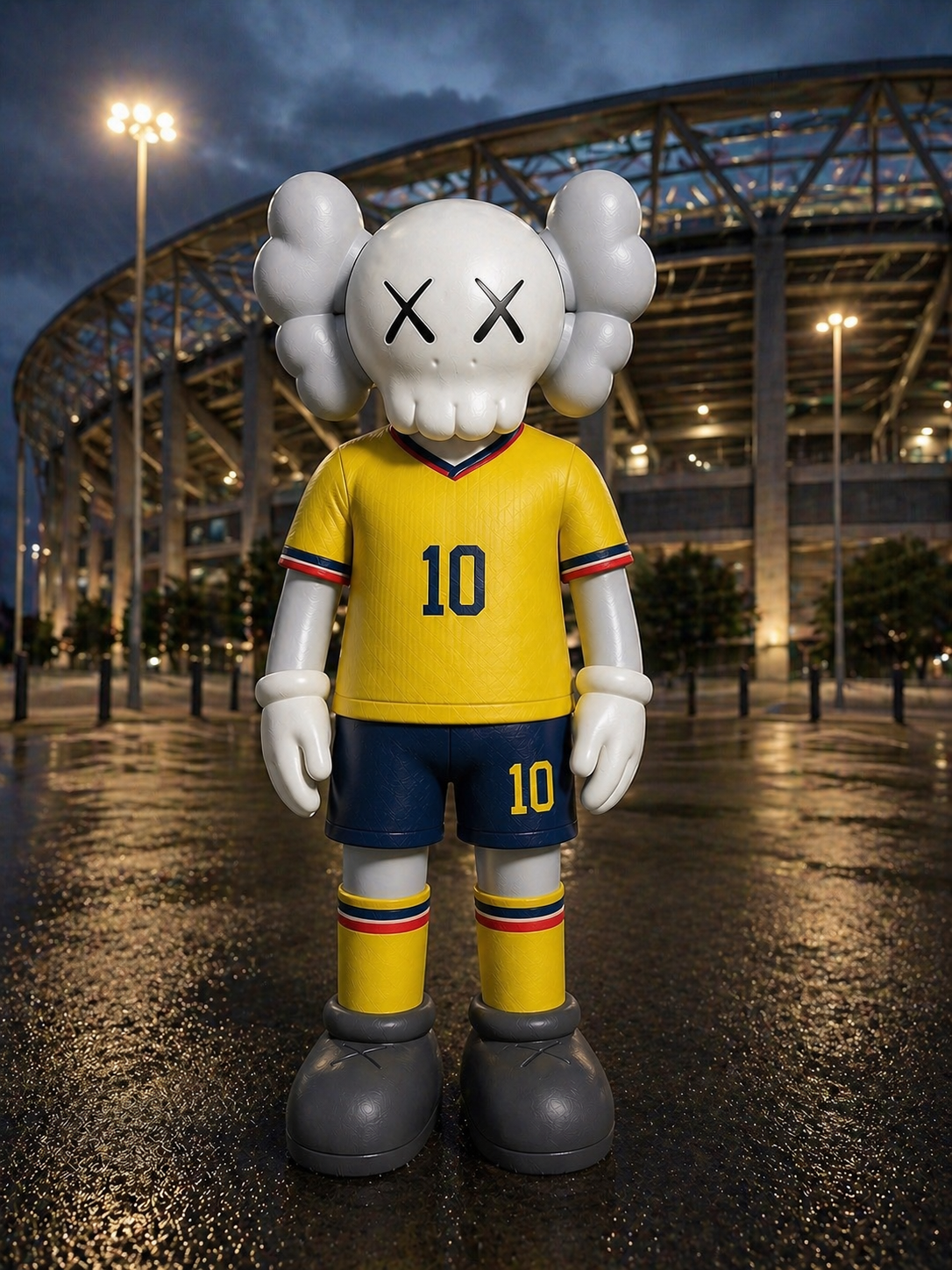 Soccer Edition Companion Figure (2FT) – National Team Colorway Collectible (Multiple Variations)
