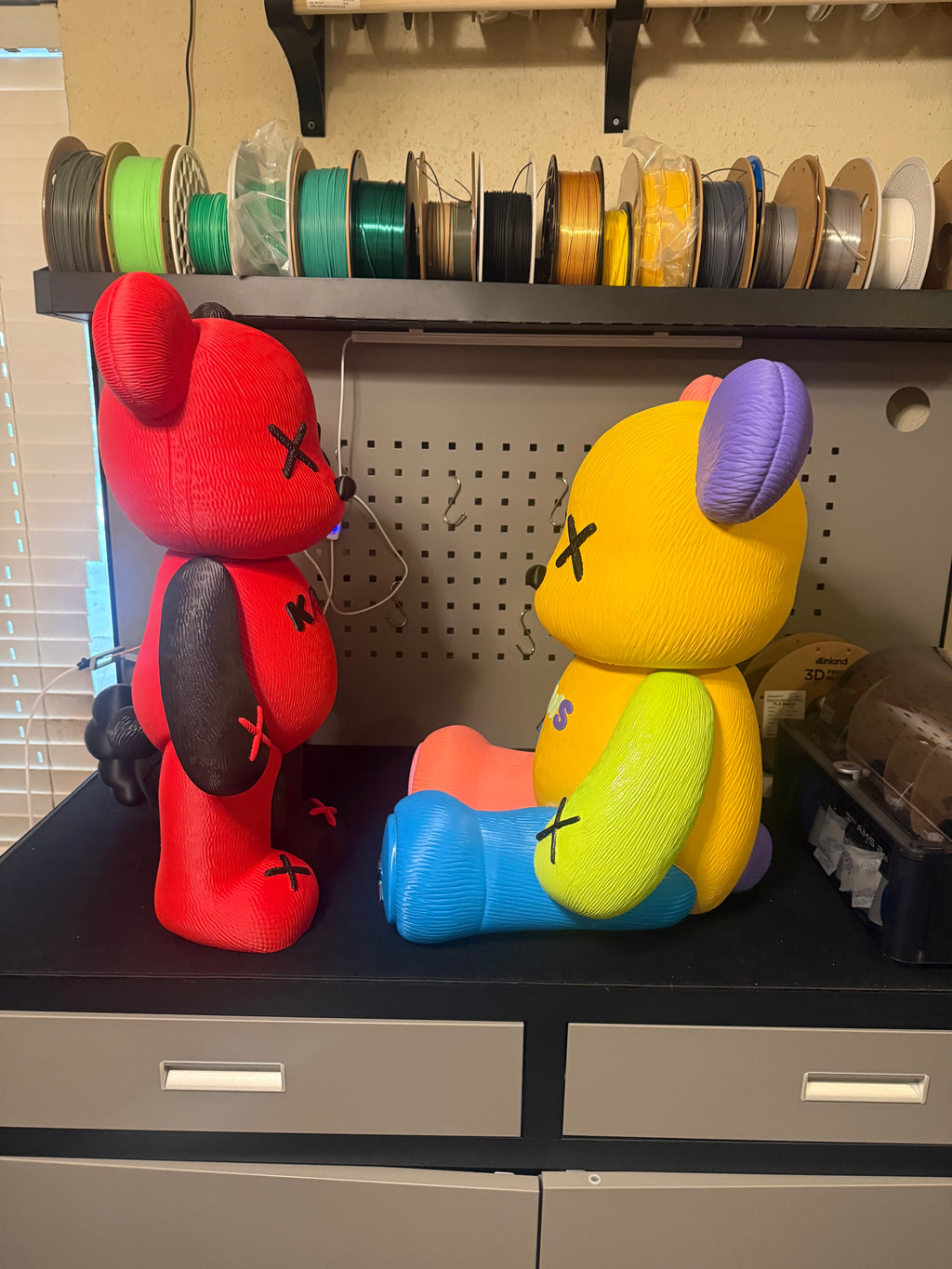 Custom Color Bear Figure – 2 ft Standing or 21 in Sitting