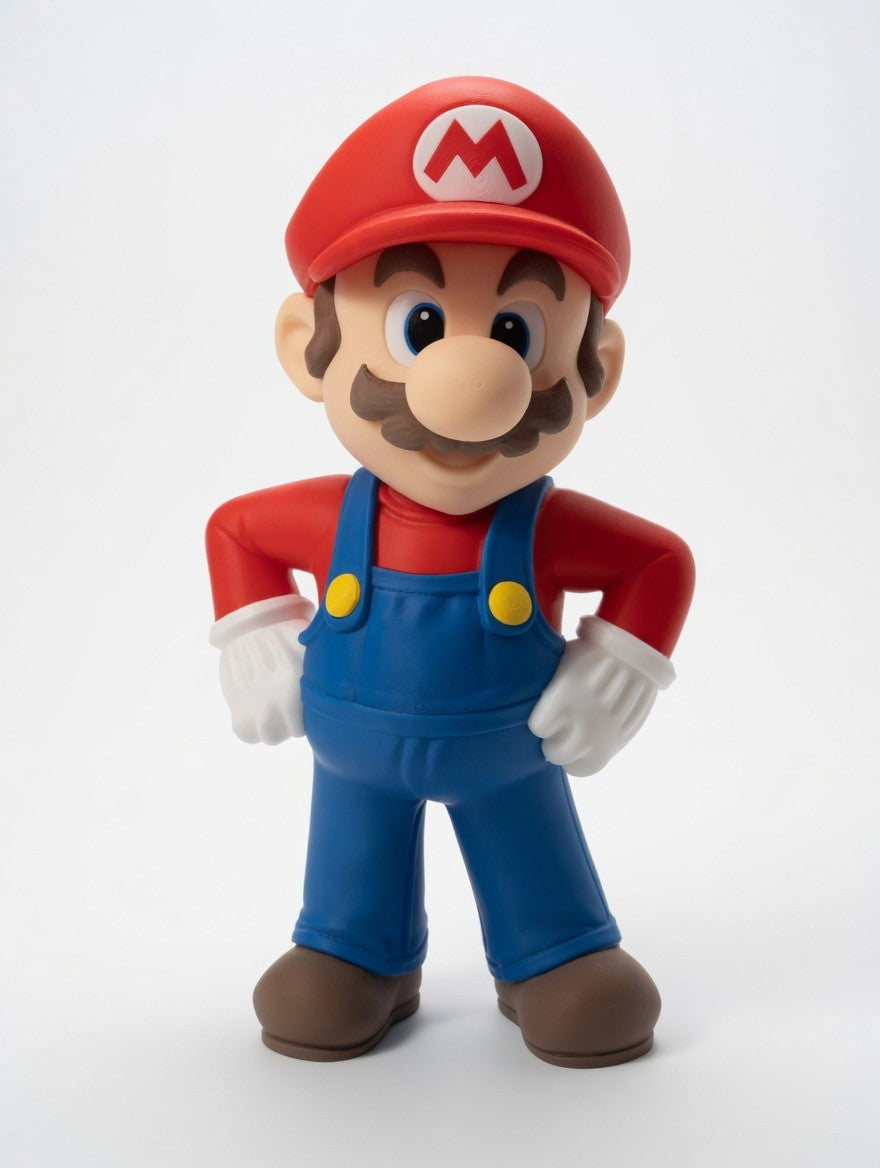 Plumber Hero Inspired Statue (50CM) – Premium Collector Display Figure