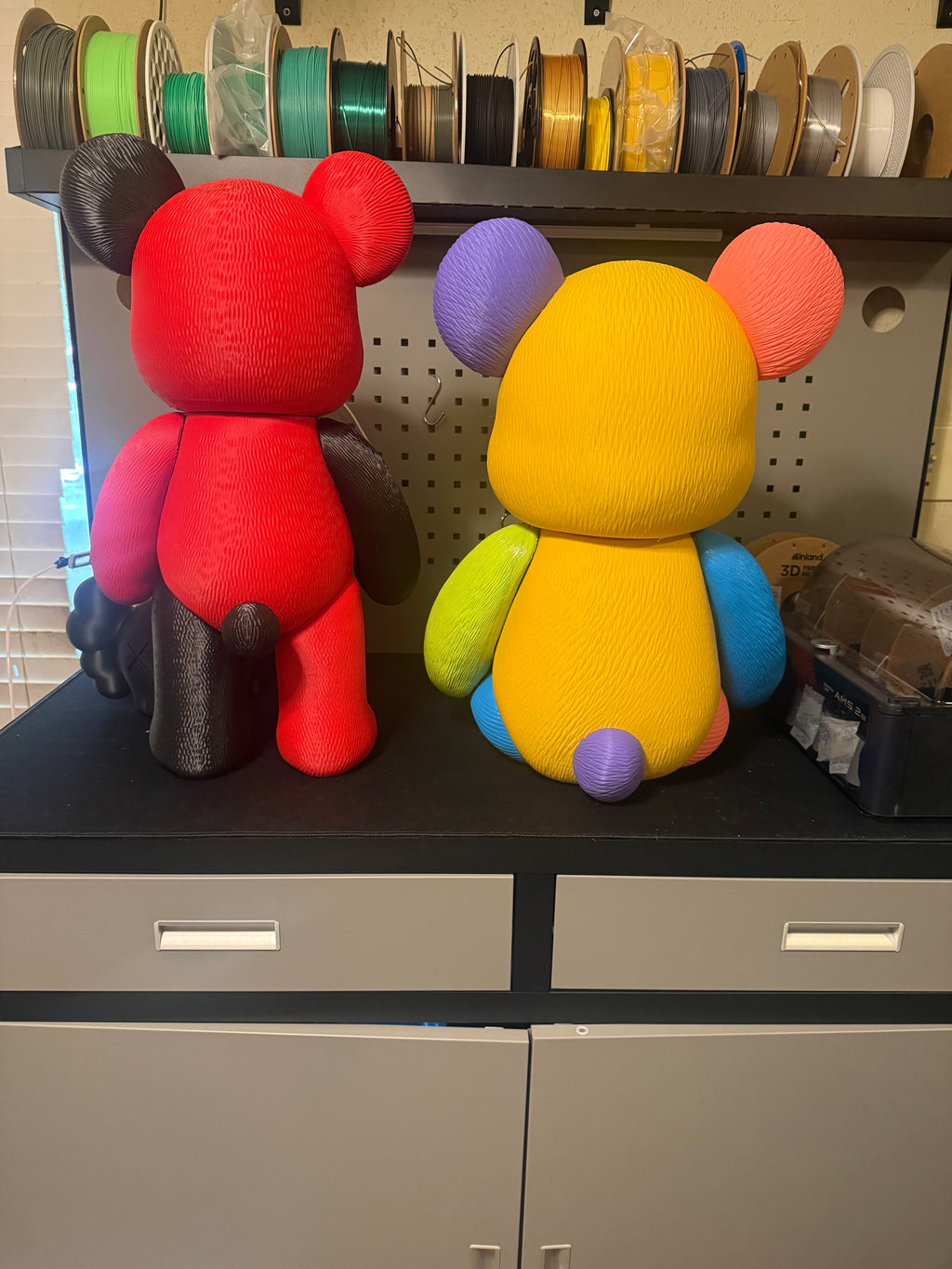 Custom Color Bear Figure – 2 ft Standing or 21 in Sitting