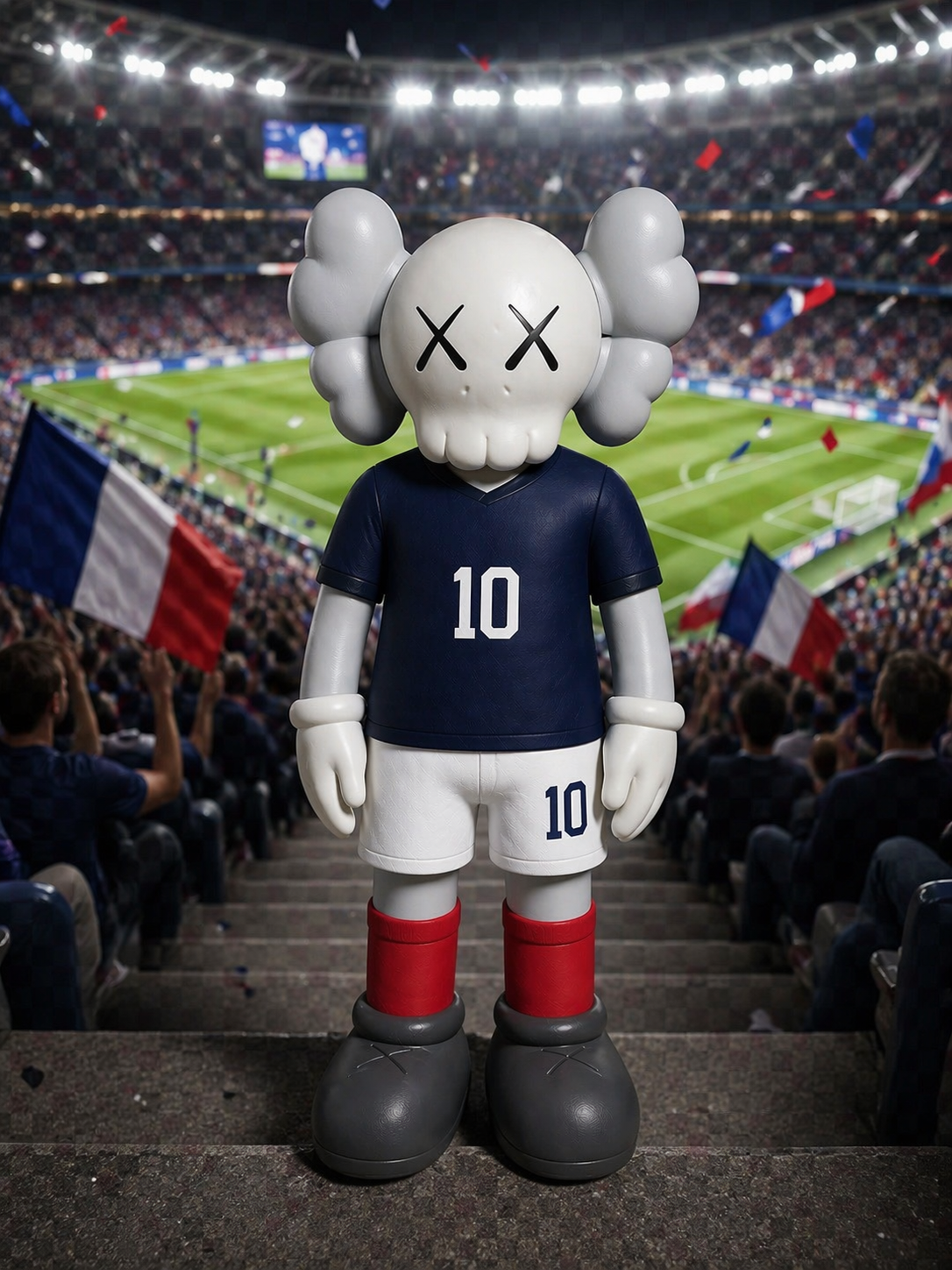 Soccer Edition Companion Figure (2FT) – National Team Colorway Collectible (Multiple Variations)