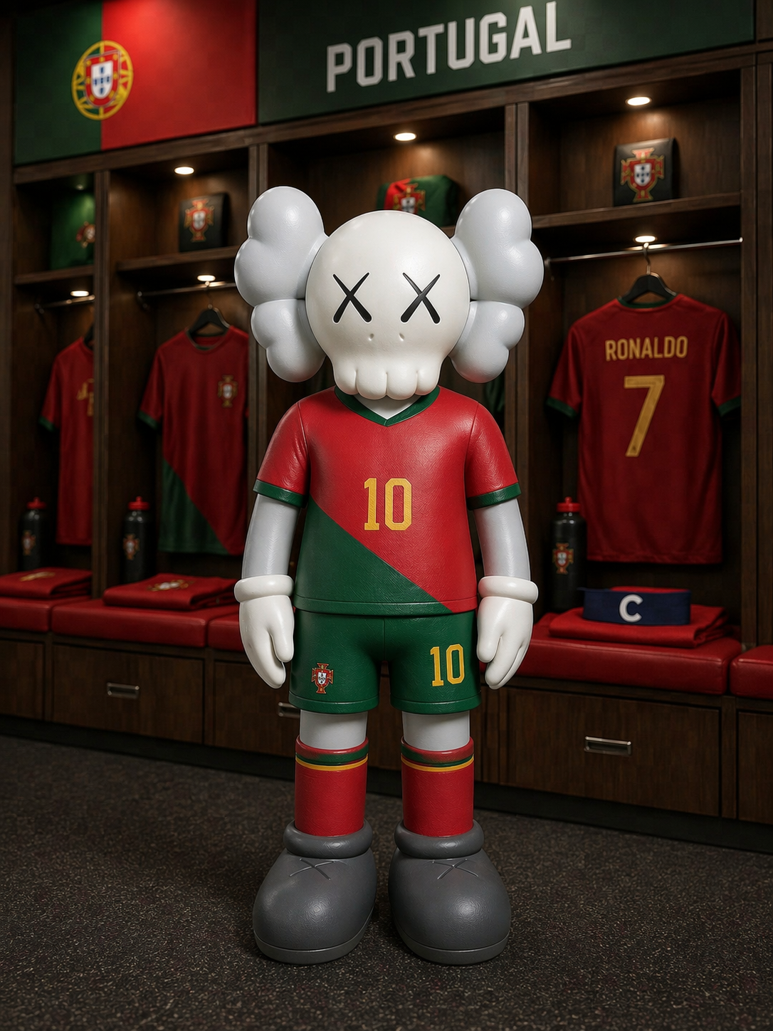 Soccer Edition Companion Figure (2FT) – National Team Colorway Collectible (Multiple Variations)