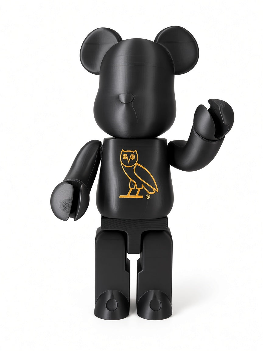 1000% Owl-Inspired Designer Bear Collectible – Premium Display Figure