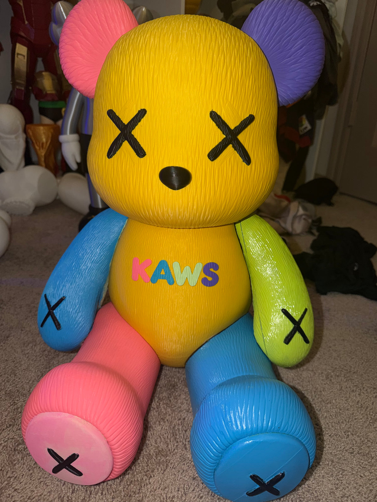 Custom Color Bear Figure – 2 ft Standing or 21 in Sitting