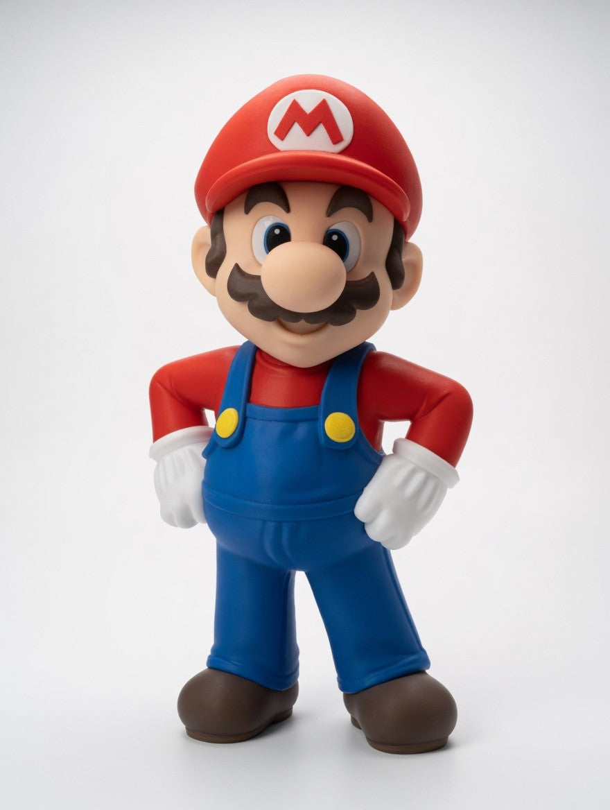 Plumber Hero Inspired Statue (50CM) – Premium Collector Display Figure