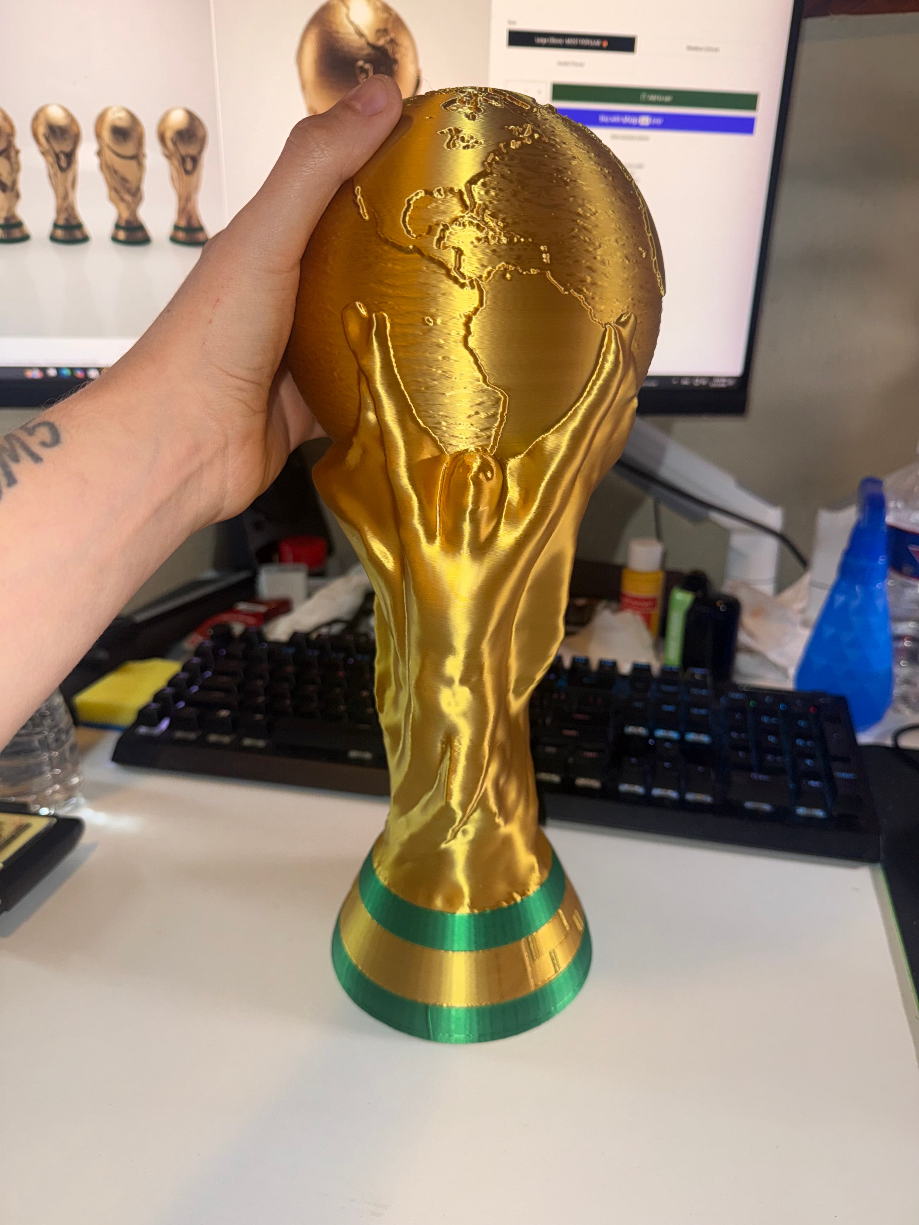World Cup Trophy Replica - Premium Soccer Collectible