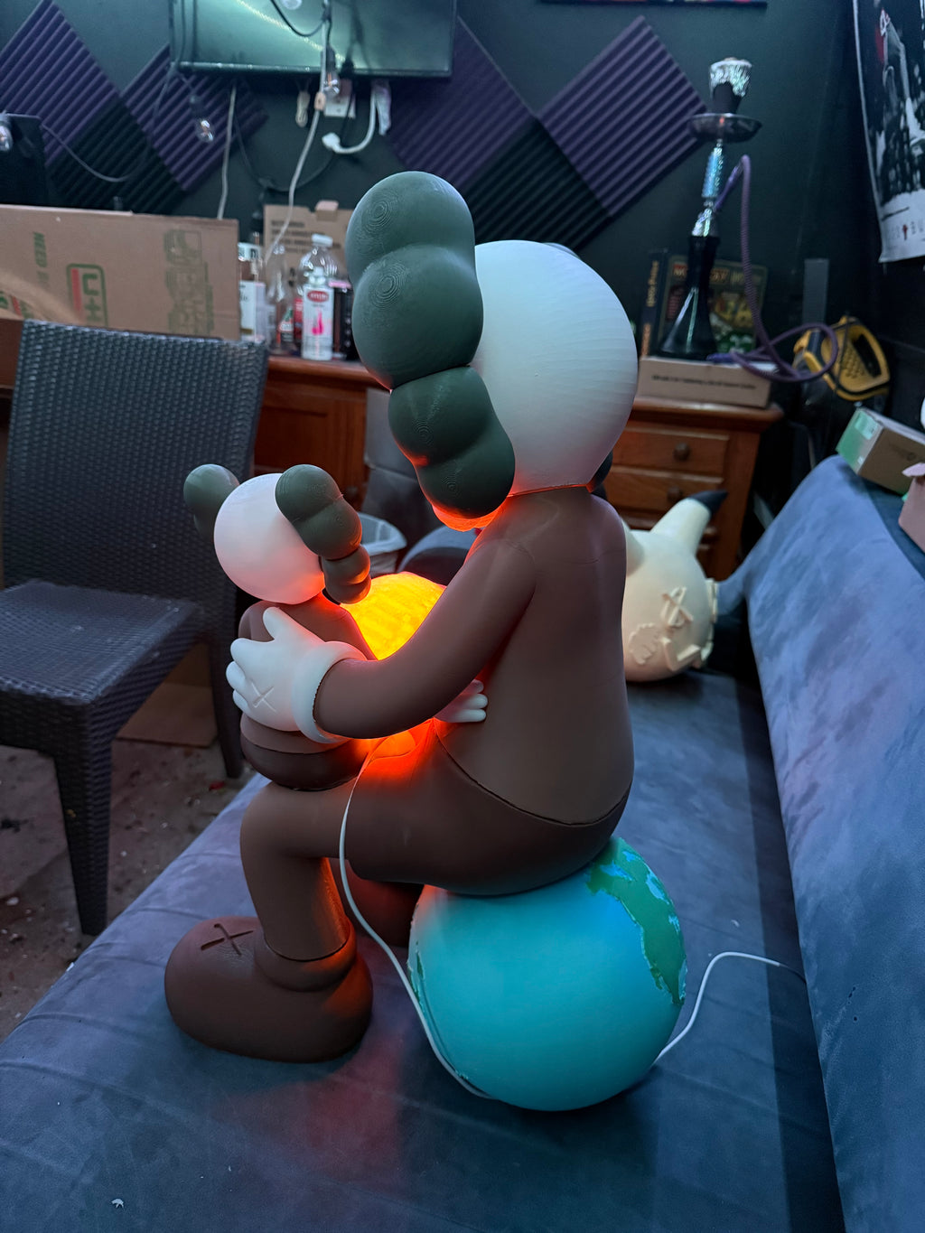 Moonlight Companion Figure (2FT) – Premium Designer Collectible Lamp Statue