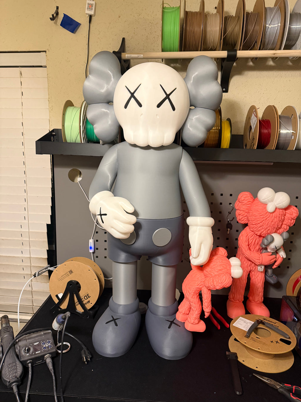 Companion Figure with Plush Toy (2FT) – Premium Designer Collectible Statue
