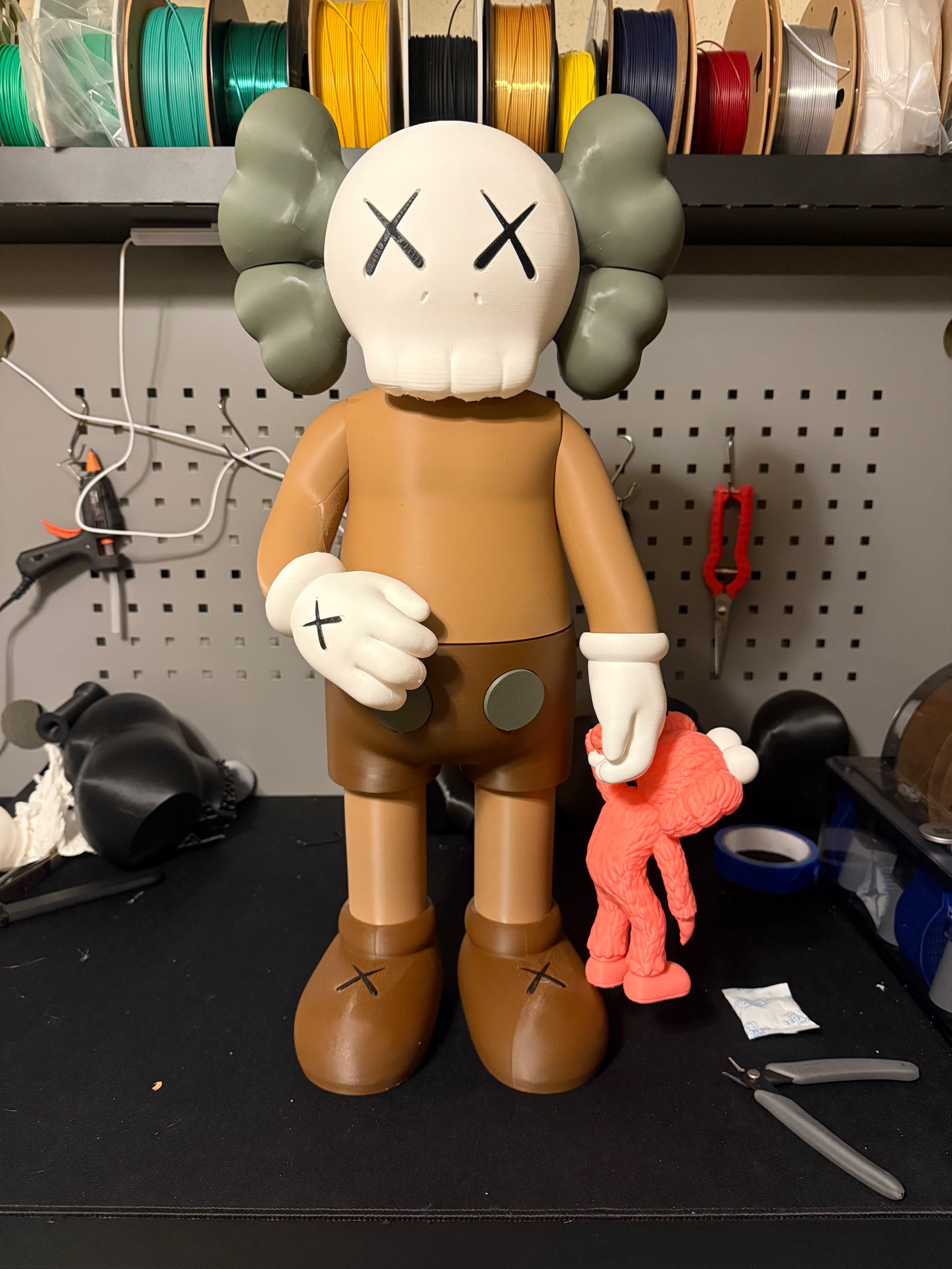 Companion Figure with Plush Toy (2FT) – Premium Designer Collectible Statue