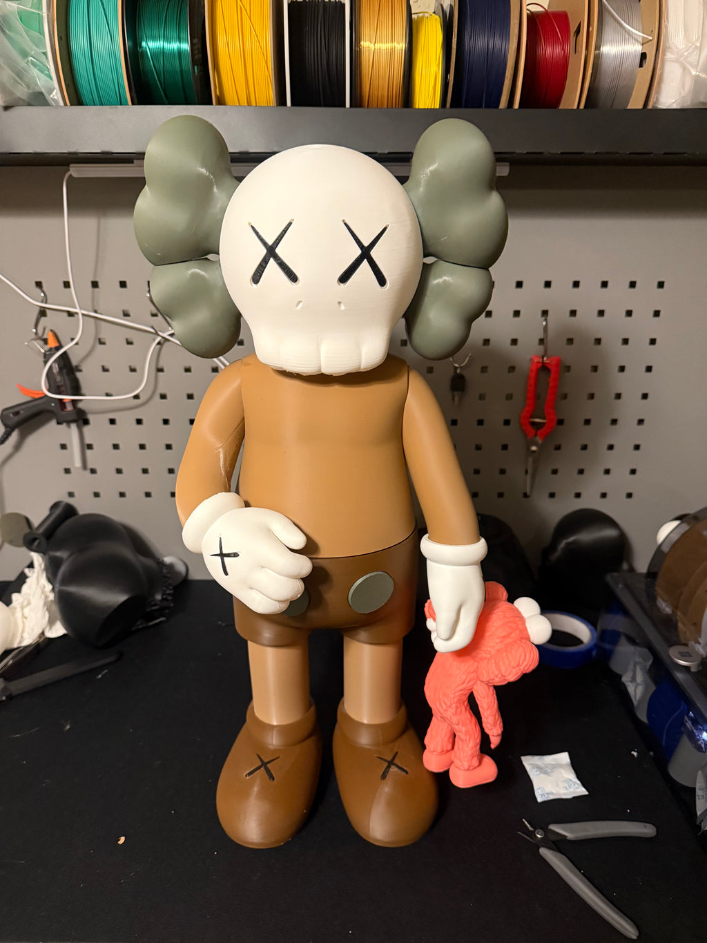 Companion Figure with Plush Toy (2FT) – Premium Designer Collectible Statue