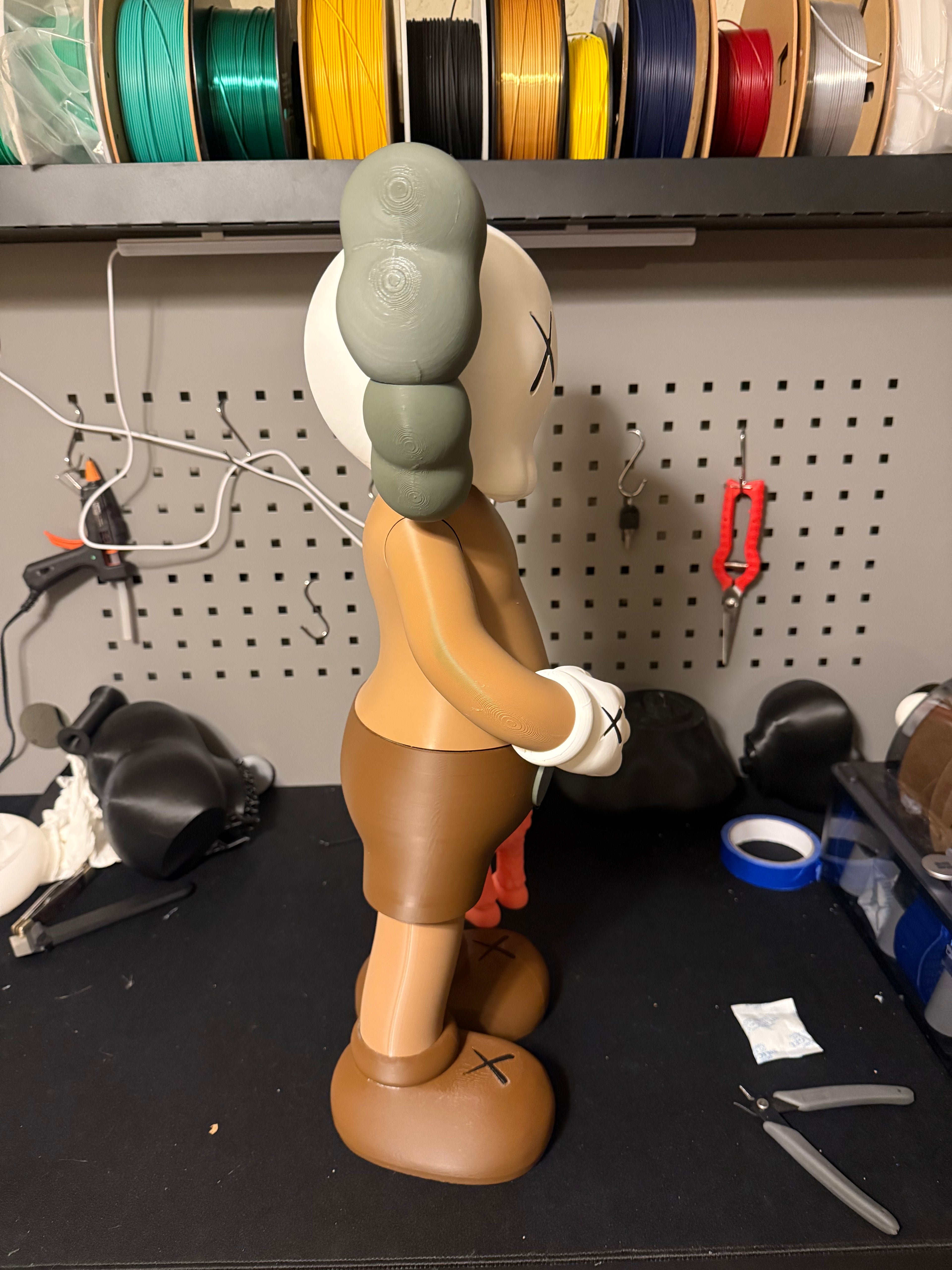 Companion Figure with Plush Toy (2FT) – Premium Designer Collectible Statue