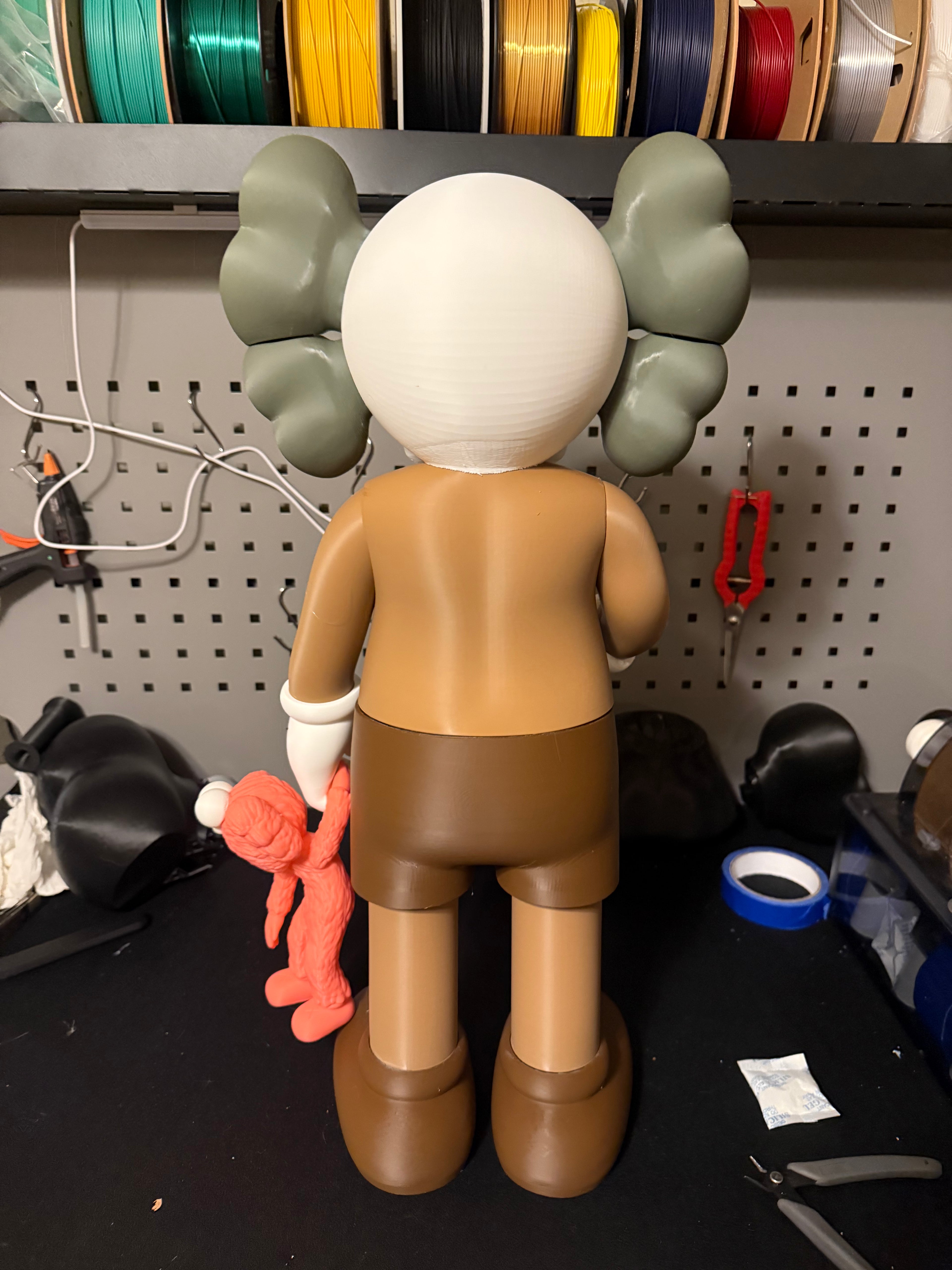 Companion Figure with Plush Toy (2FT) – Premium Designer Collectible Statue