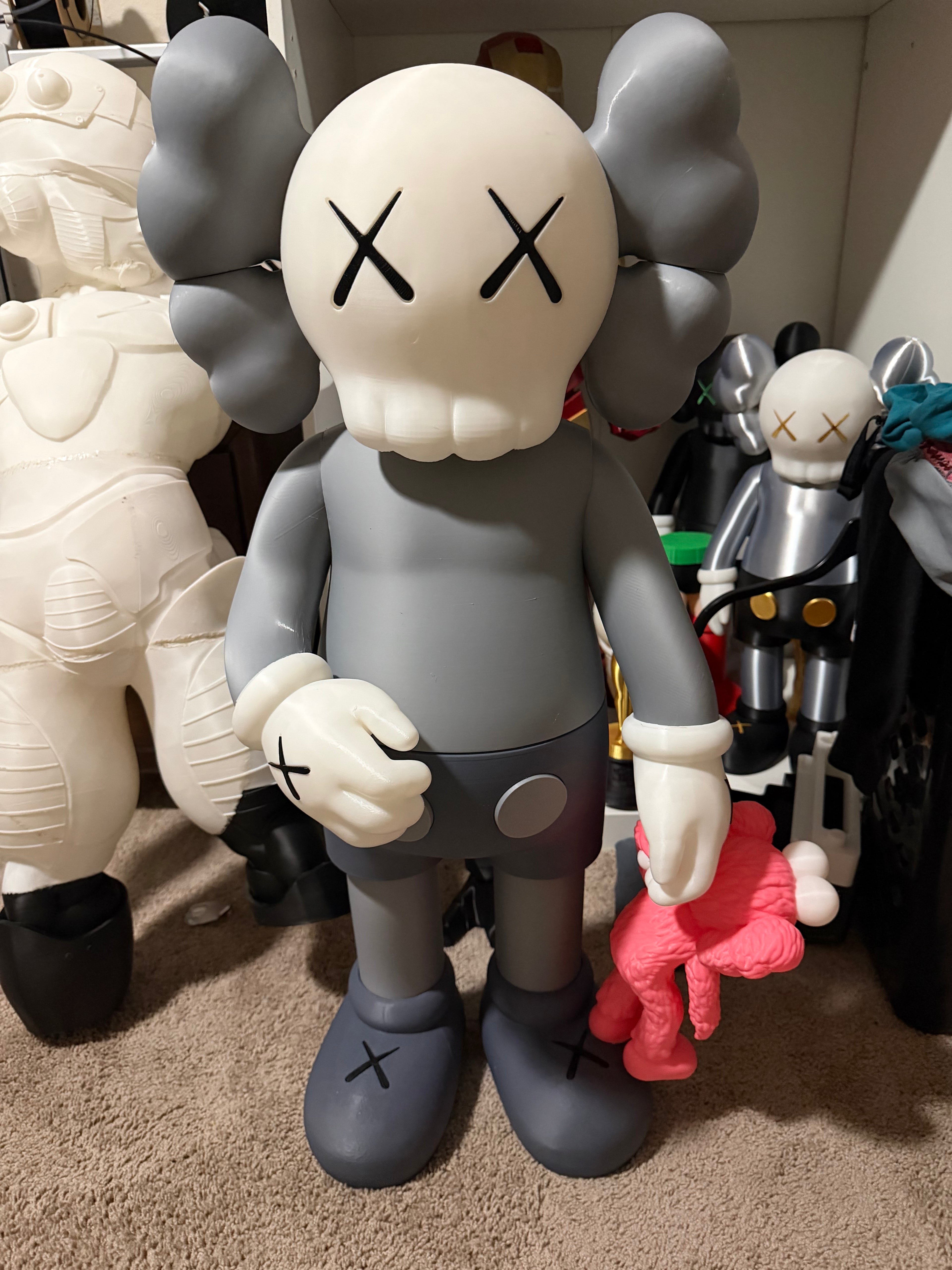 Companion Figure with Plush Toy (2FT) – Premium Designer Collectible Statue