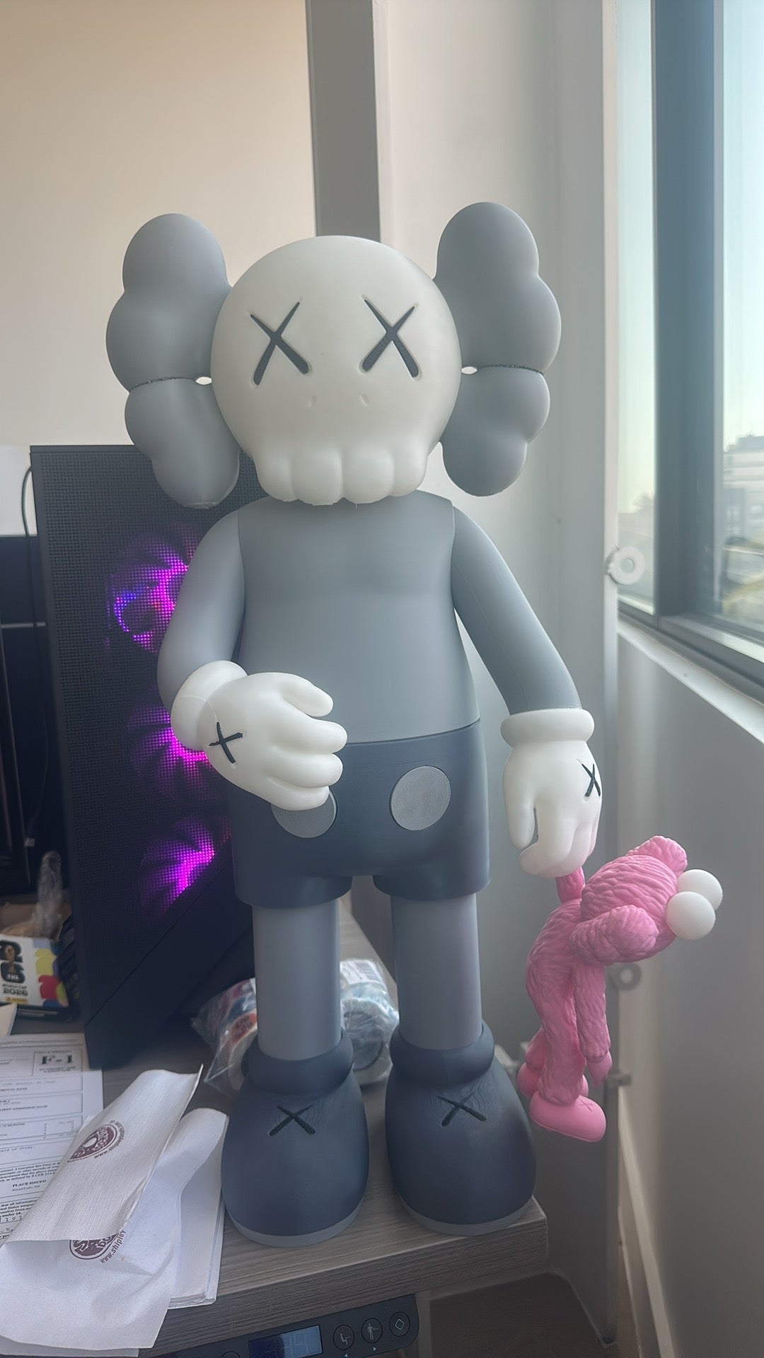 Companion Figure with Plush Toy (2FT) – Premium Designer Collectible Statue