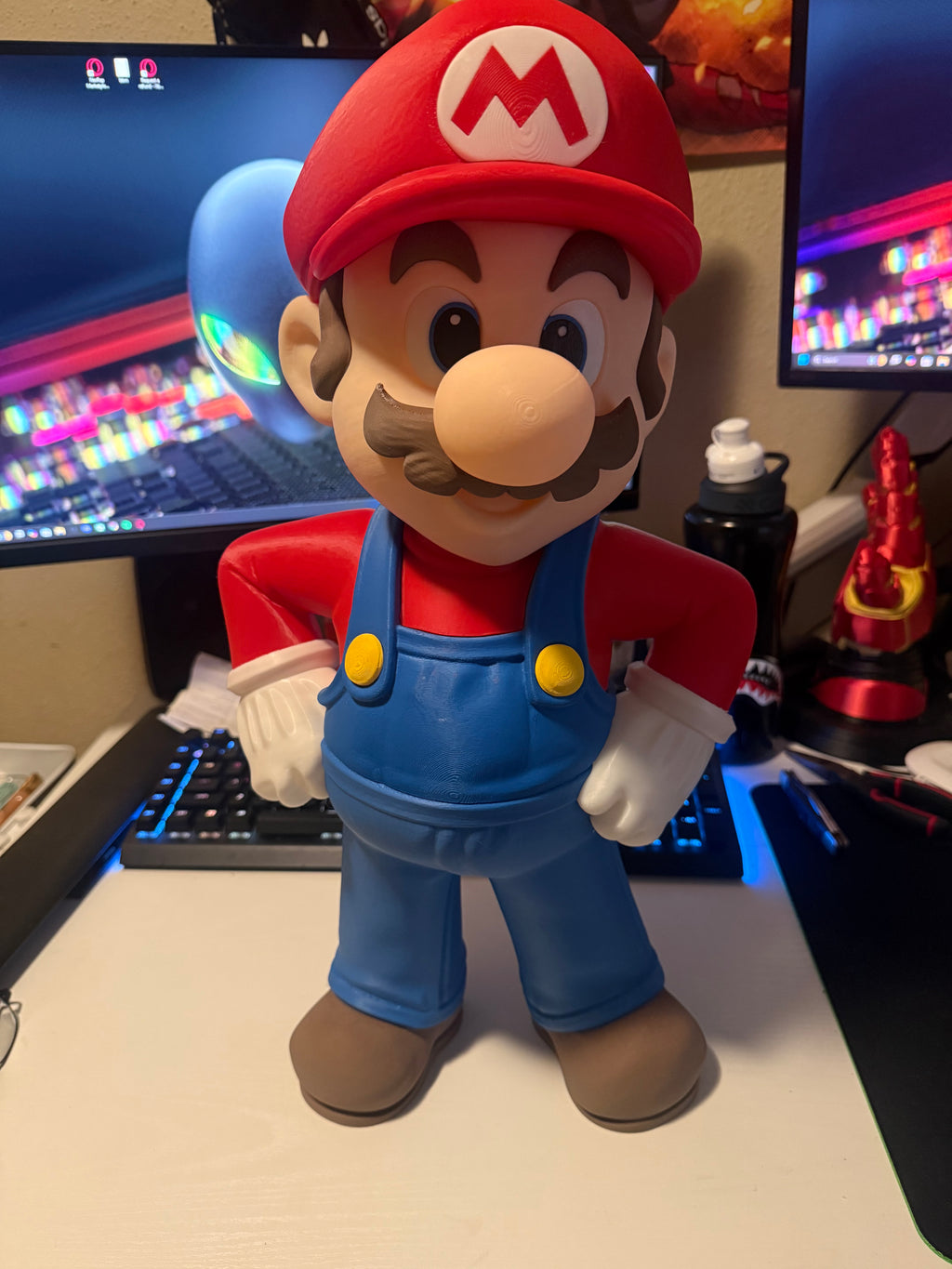 Plumber Hero Inspired Statue (50CM) – Premium Collector Display Figure