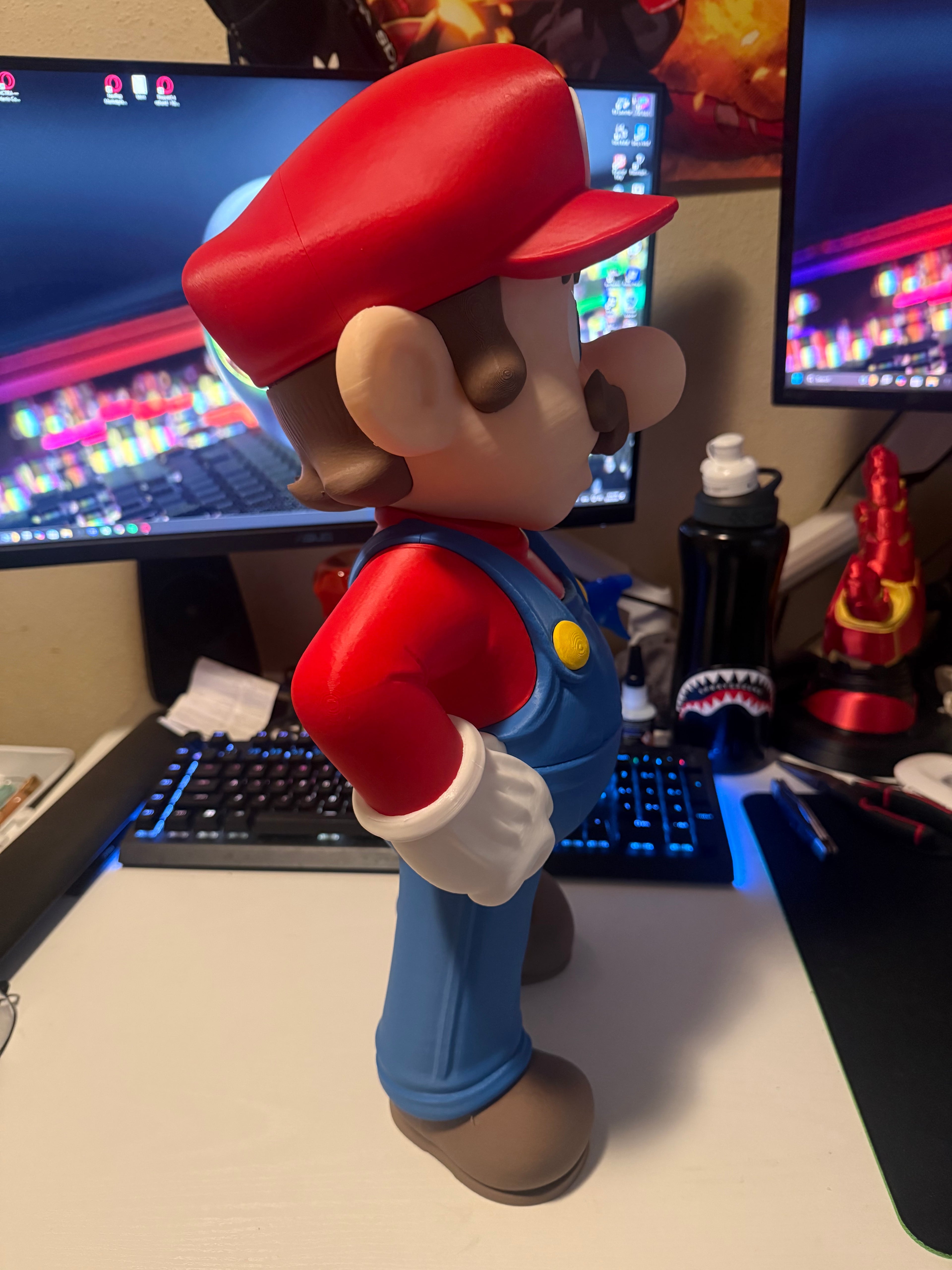 Plumber Hero Inspired Statue (50CM) – Premium Collector Display Figure