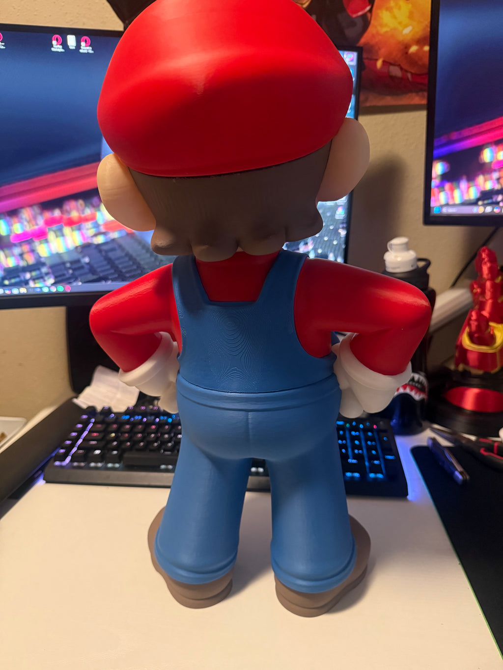 Plumber Hero Inspired Statue (50CM) – Premium Collector Display Figure