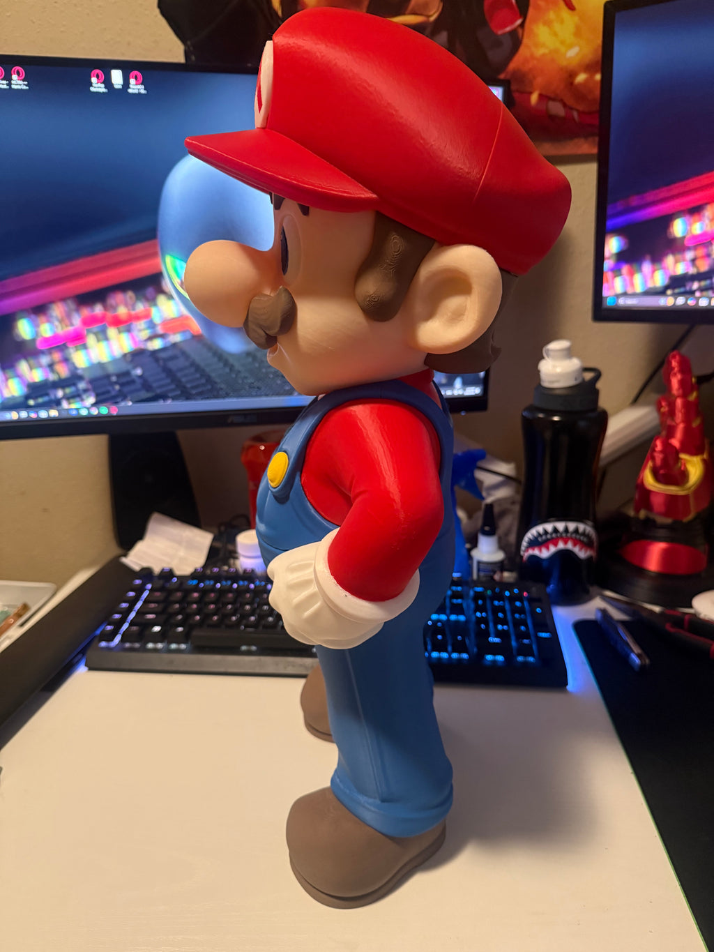 Plumber Hero Inspired Statue (50CM) – Premium Collector Display Figure
