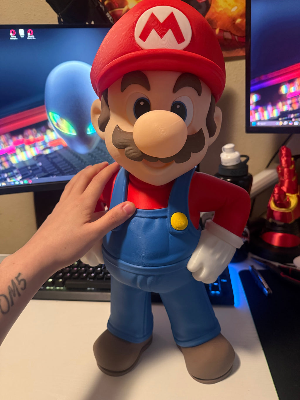 Plumber Hero Inspired Statue (50CM) – Premium Collector Display Figure
