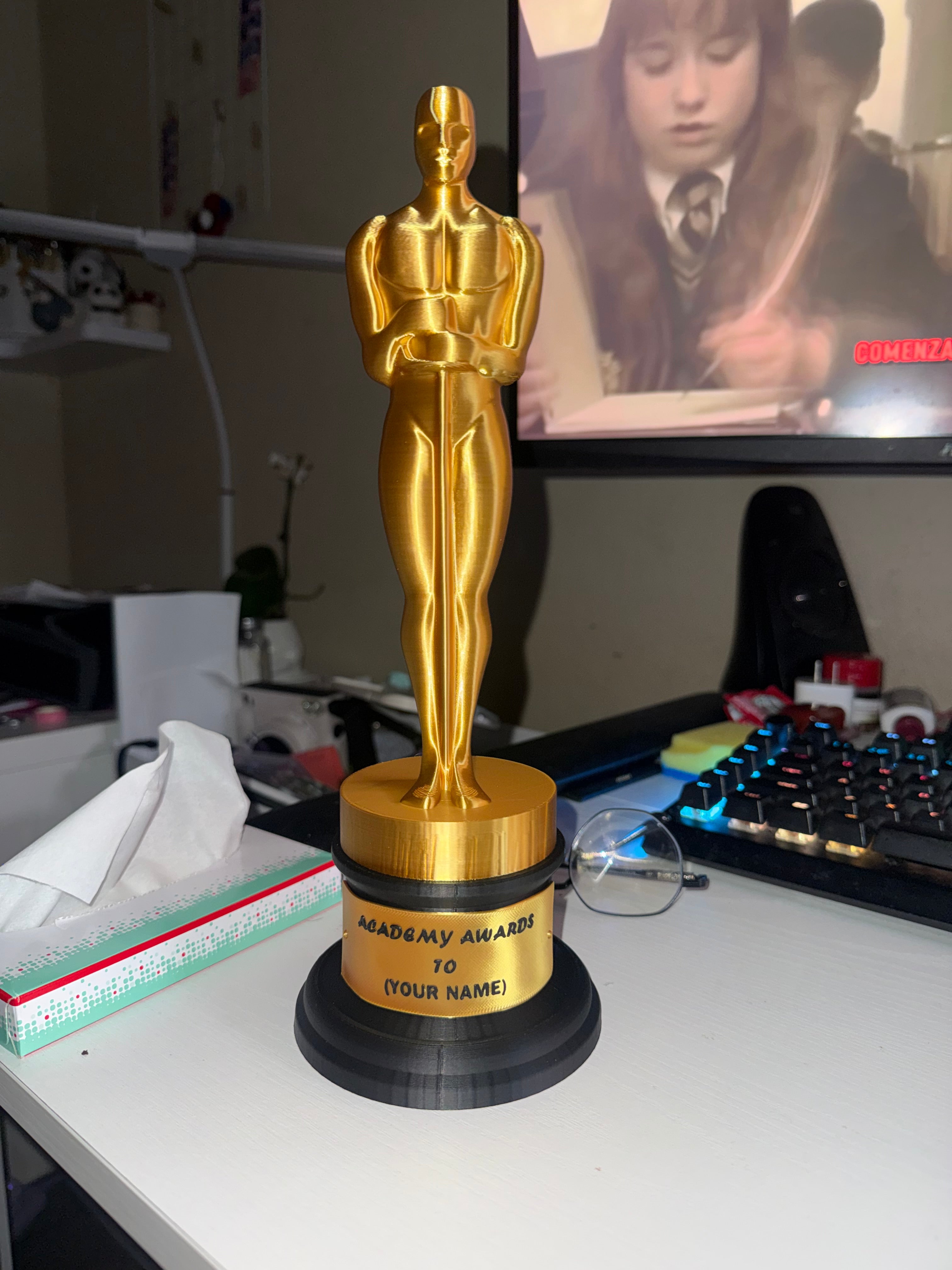 Award Trophy Inspired Statue (12IN) – Premium Display Collectible