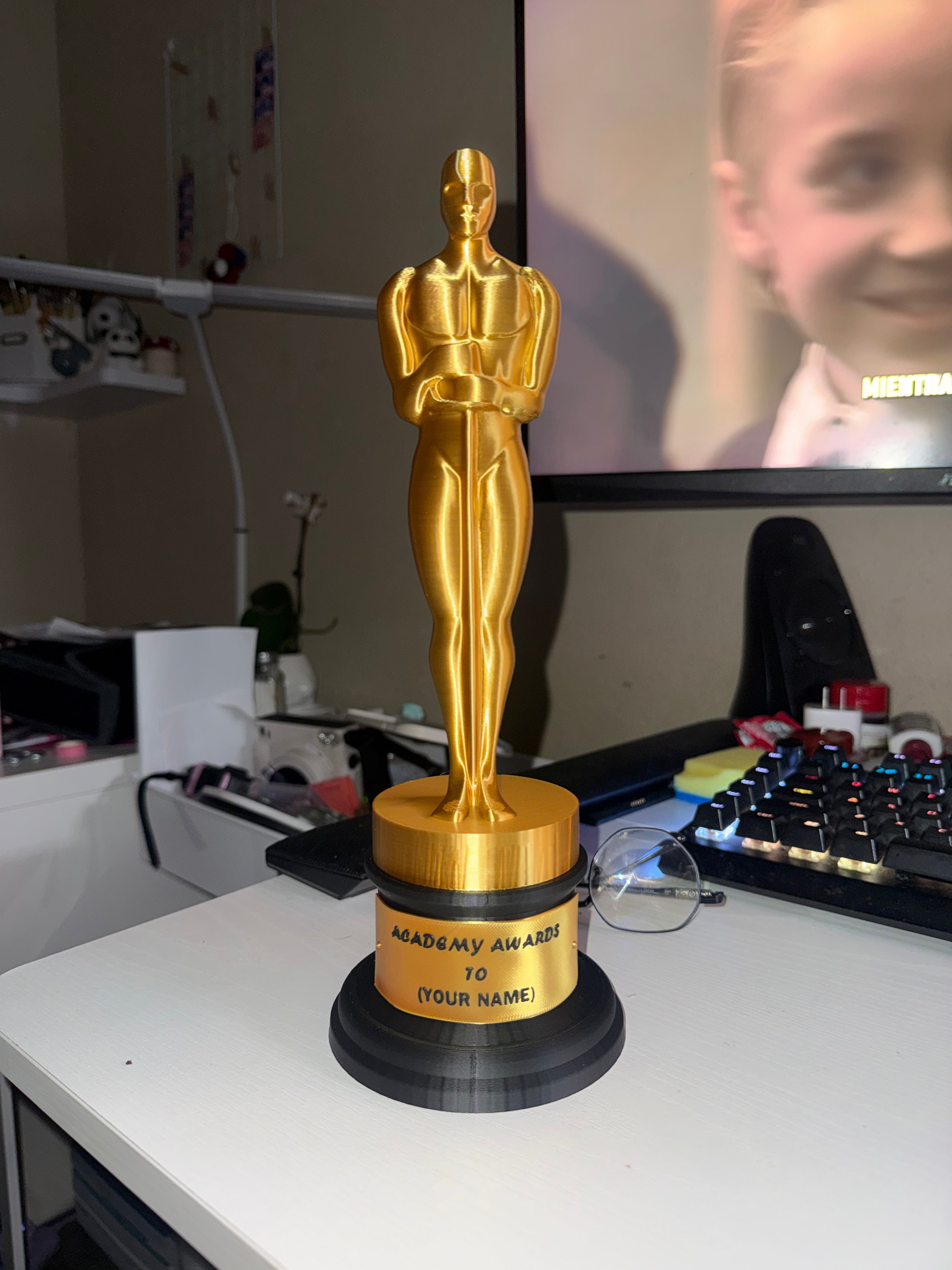 Award Trophy Inspired Statue (12IN) – Premium Display Collectible