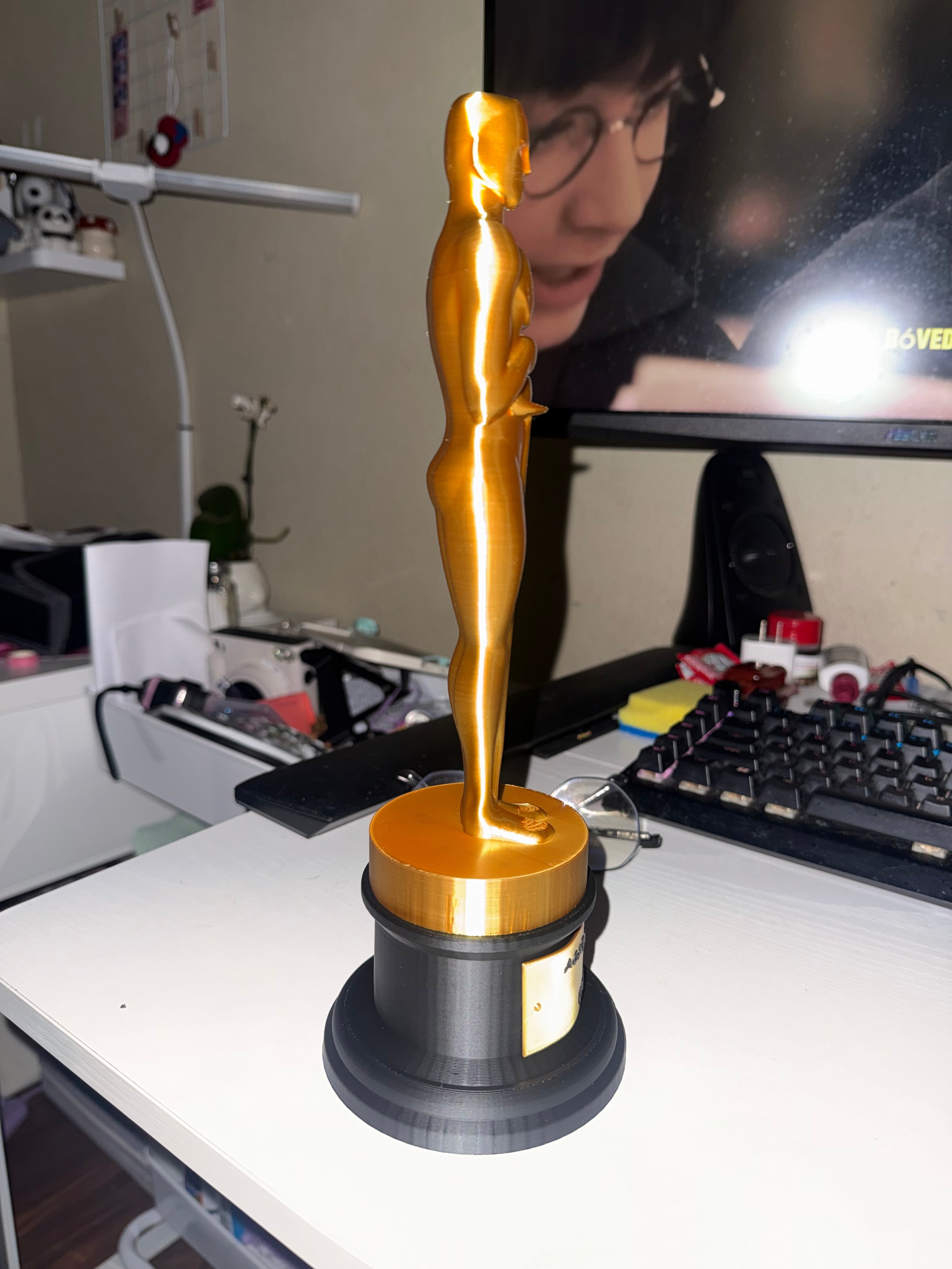 Award Trophy Inspired Statue (12IN) – Premium Display Collectible