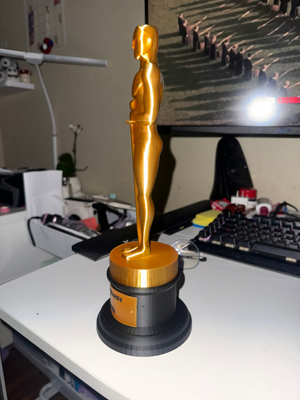 Award Trophy Inspired Statue (12IN) – Premium Display Collectible