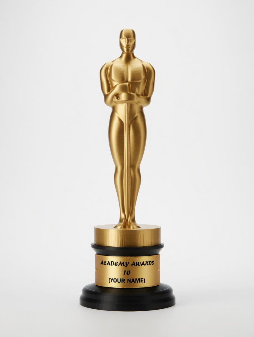 Award Trophy Inspired Statue (12IN) – Premium Display Collectible