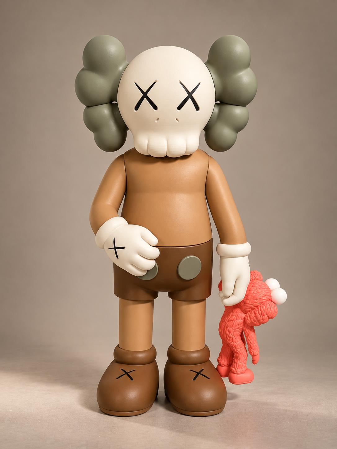Companion Figure with Plush Toy (2FT) – Premium Designer Collectible Statue