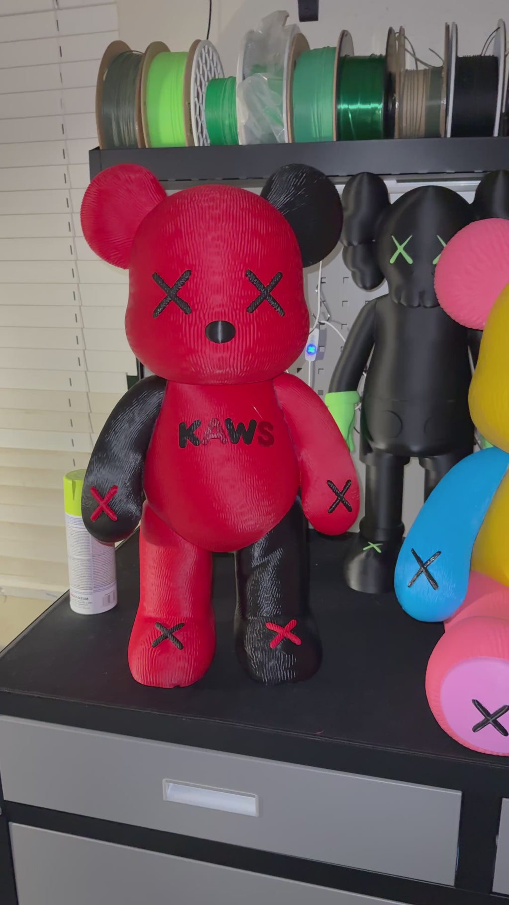 Custom Color Bear Figure – 2 ft Standing or 21 in Sitting