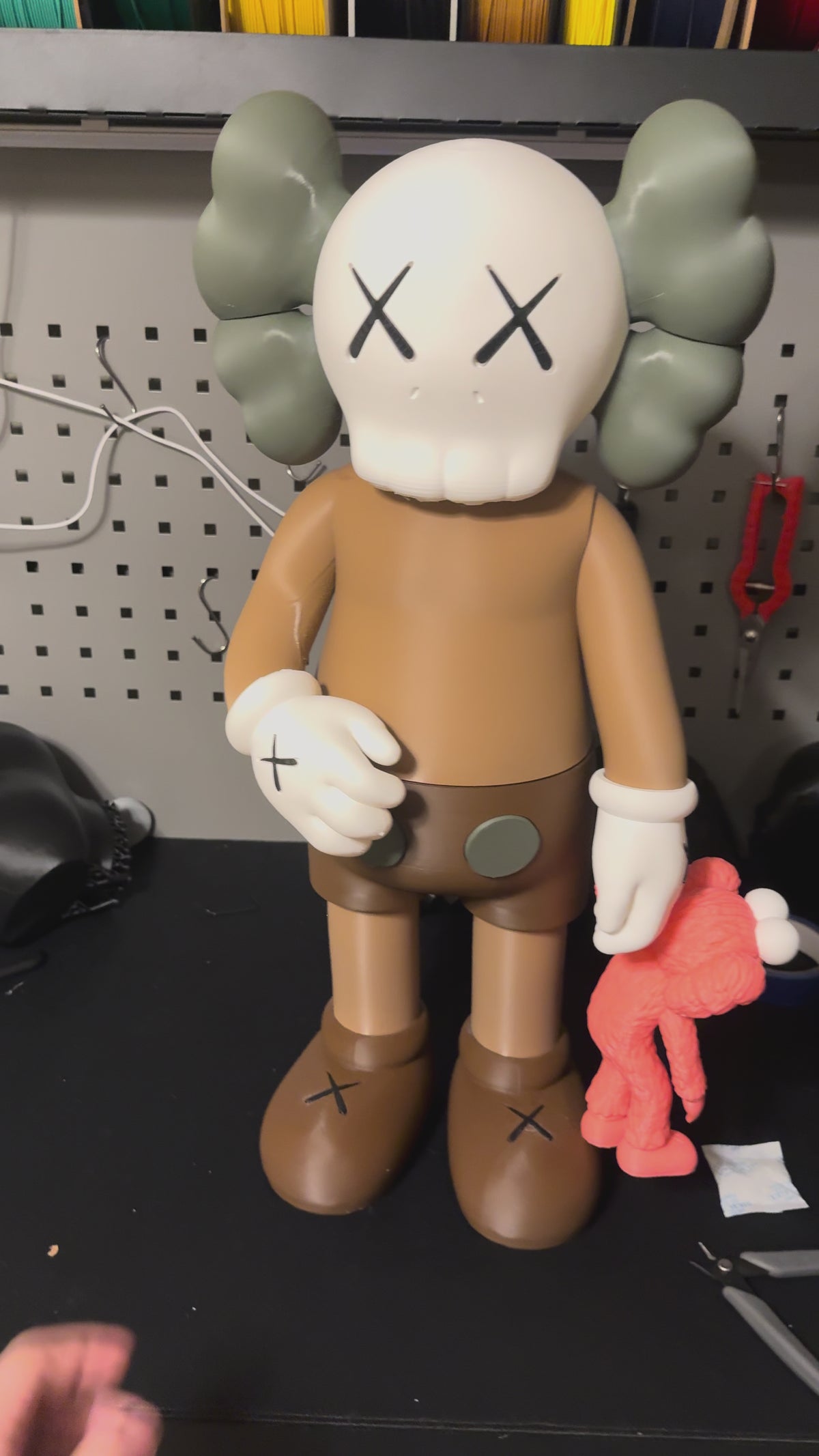 Companion Figure with Plush Toy (2FT) – Premium Designer Collectible Statue