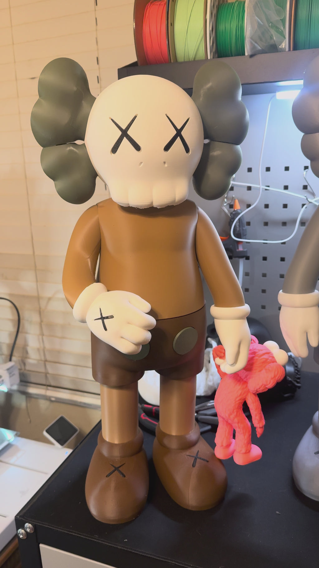 Companion Figure with Plush Toy (2FT) – Premium Designer Collectible Statue