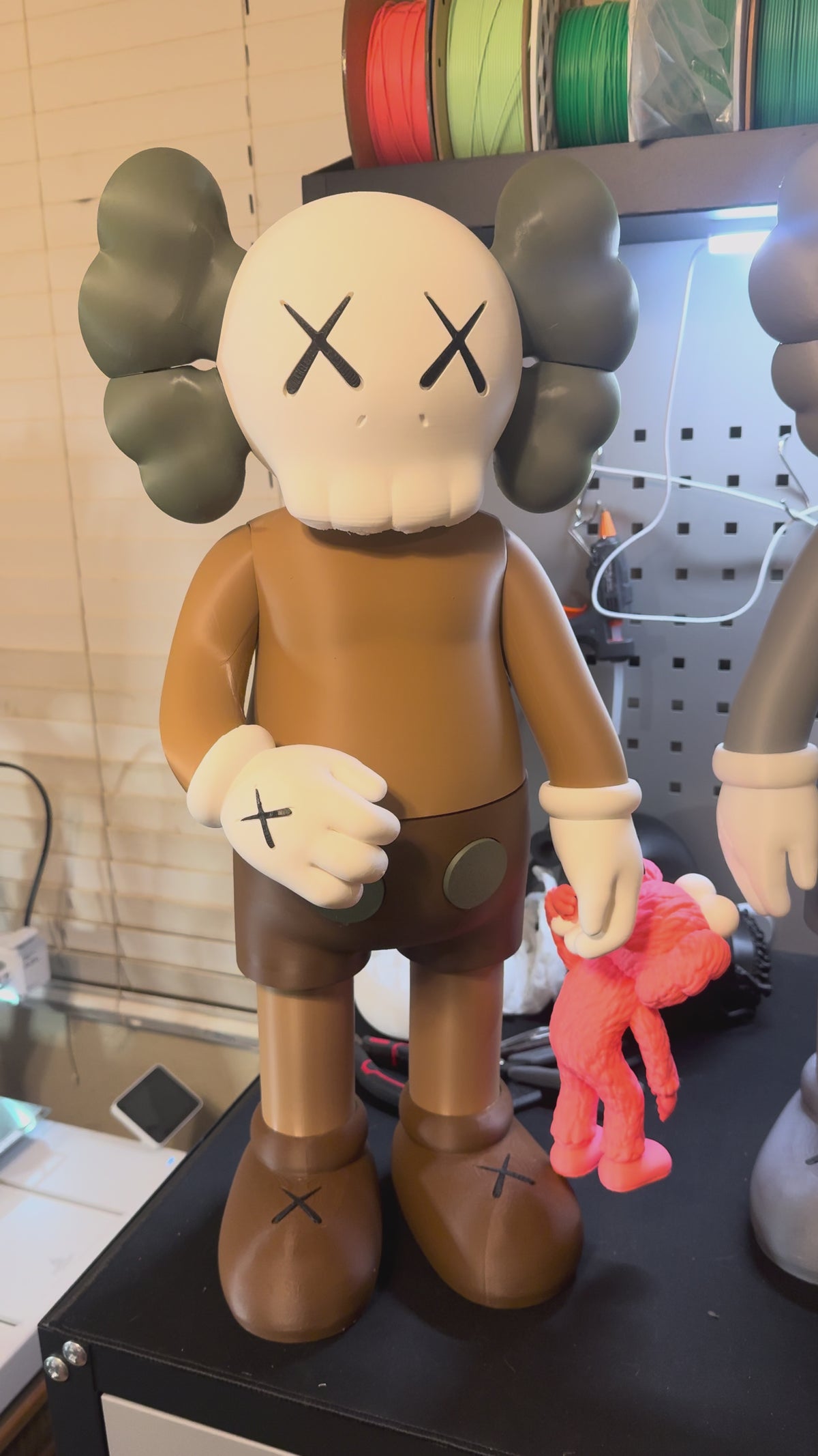 Companion Figure with Plush Toy (2FT) – Premium Designer Collectible Statue