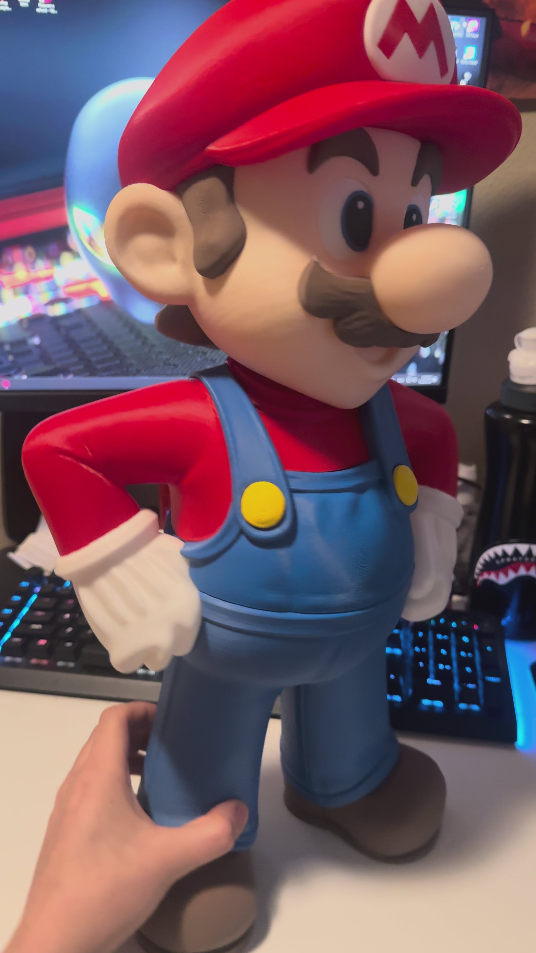 Plumber Hero Inspired Statue (50CM) – Premium Collector Display Figure