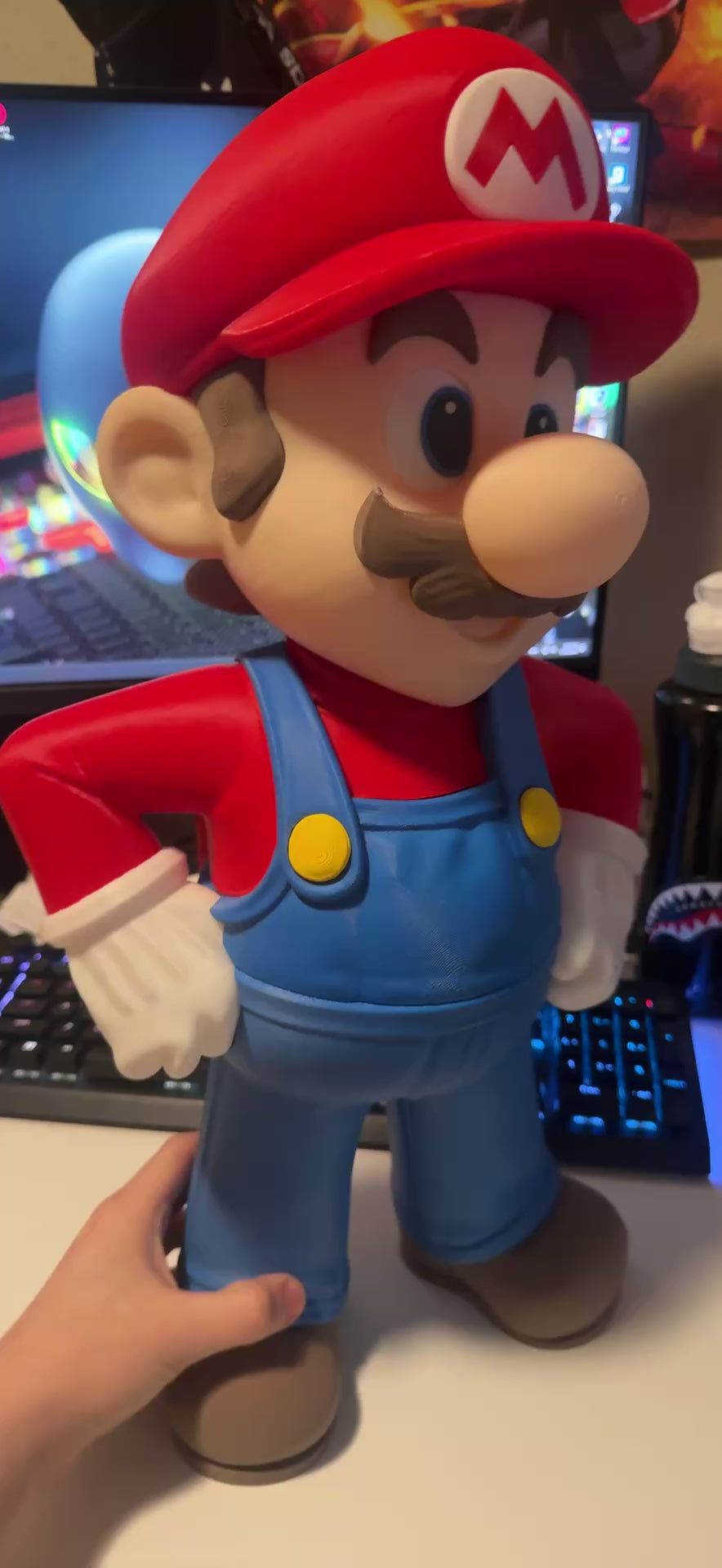 Plumber Hero Inspired Statue (50CM) – Premium Collector Display Figure