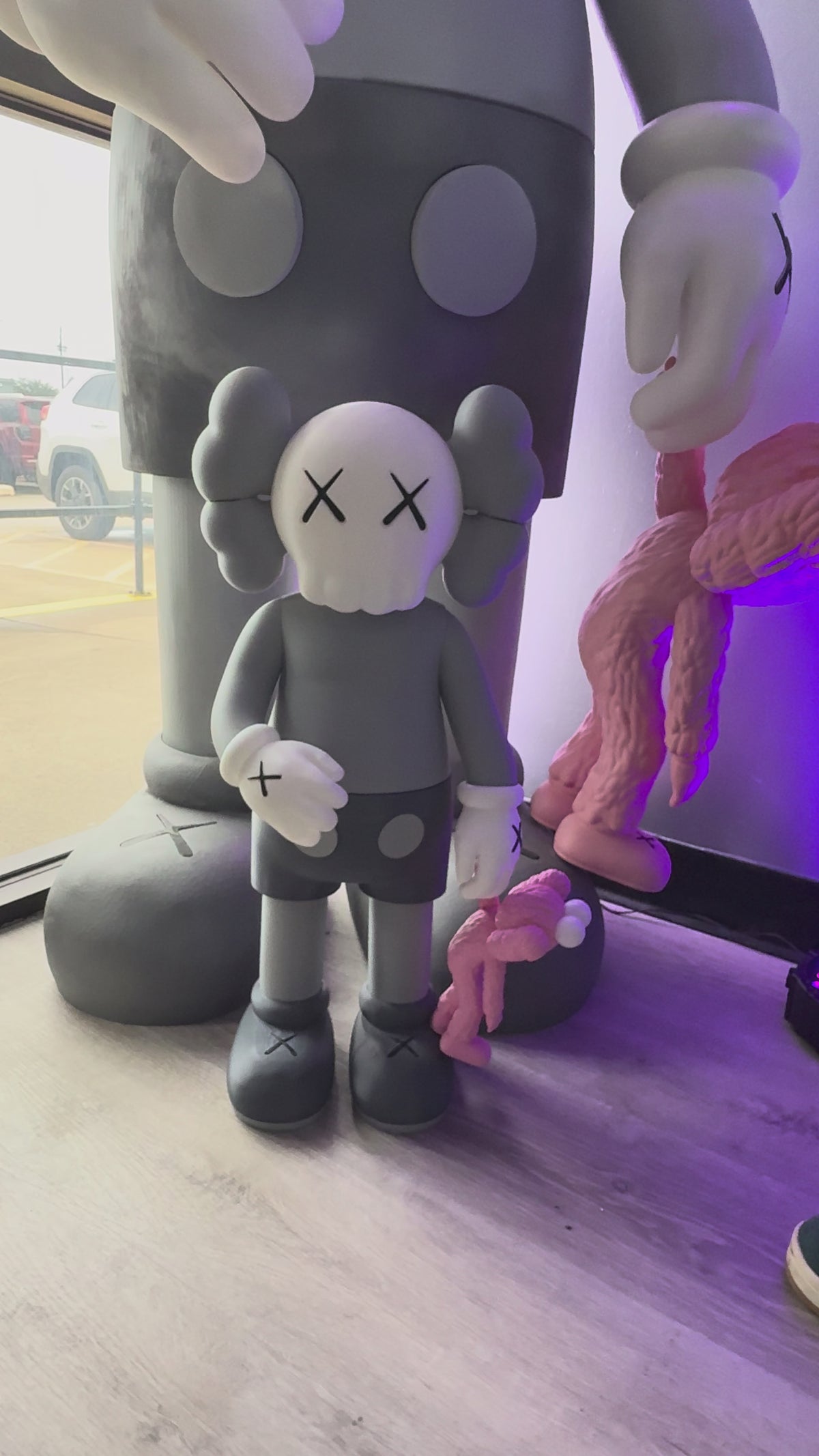 Companion Figure with Plush Toy (2FT) – Premium Designer Collectible Statue