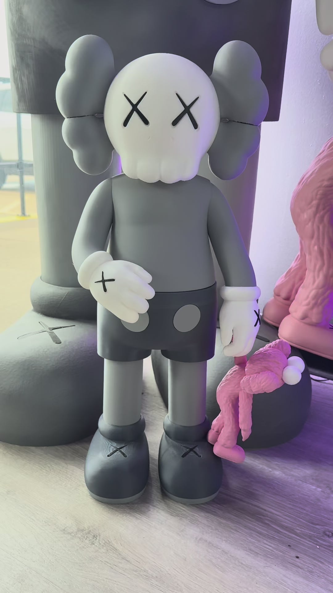 Companion Figure with Plush Toy (2FT) – Premium Designer Collectible Statue