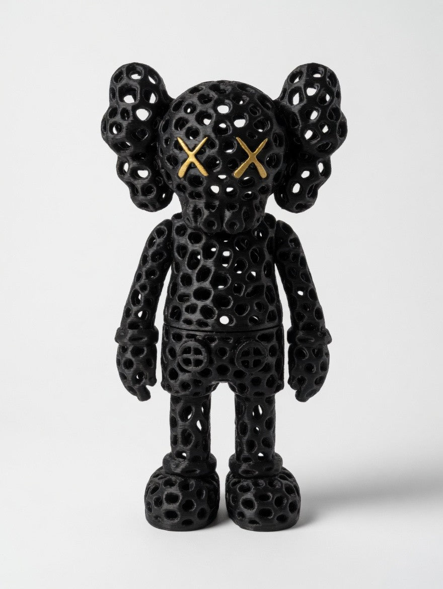 Mini Voronoi Companion Figures – Designer Style Collectible Art Toys (Multiple Colors)